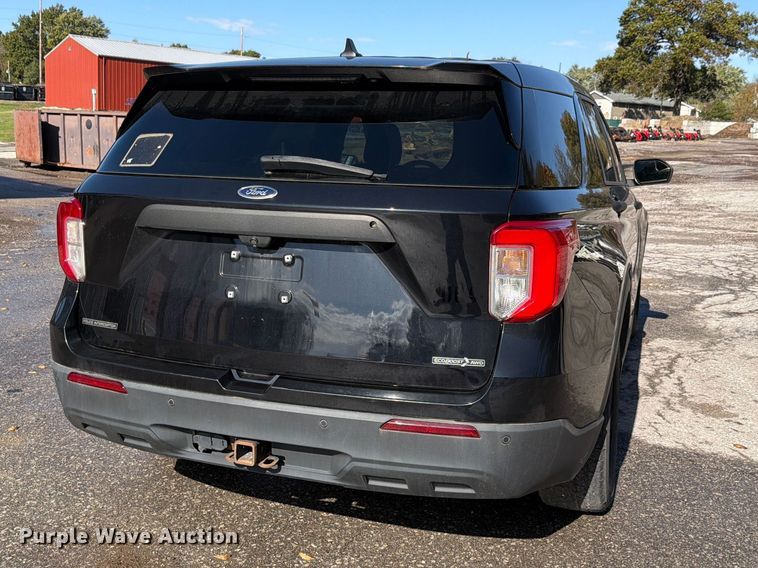 image for item FN1556 2021 Ford Explorer Police Interceptor SUV