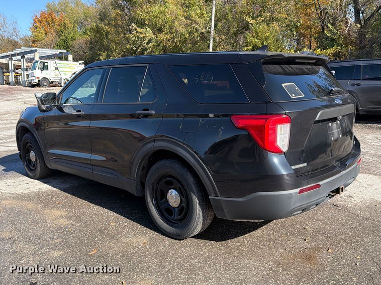 image for item FN1556 2021 Ford Explorer Police Interceptor SUV