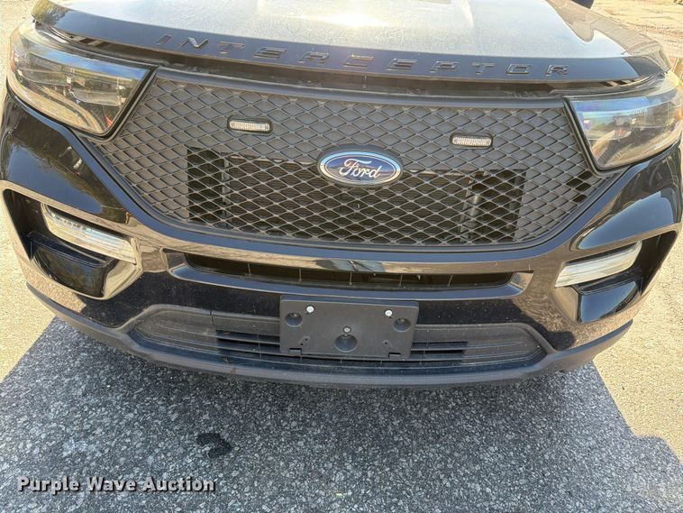 image for item FN1556 2021 Ford Explorer Police Interceptor SUV