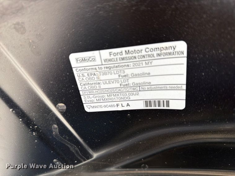 image for item FN1556 2021 Ford Explorer Police Interceptor SUV
