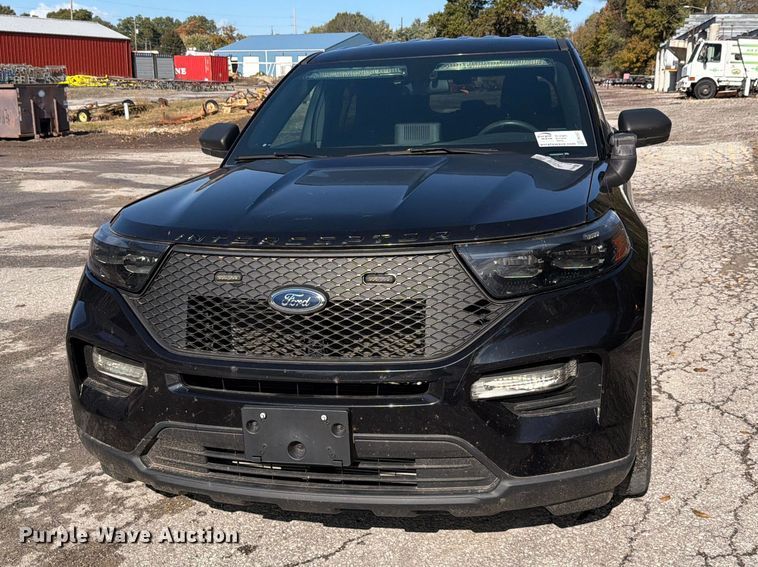 image for item FN1557 2020 Ford Explorer Police Interceptor SUV