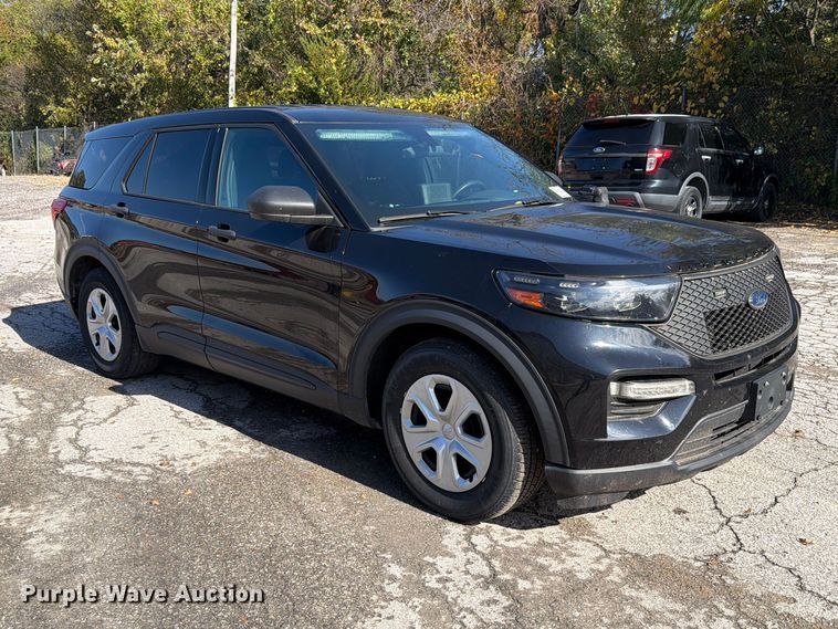 image for item FN1557 2020 Ford Explorer Police Interceptor SUV