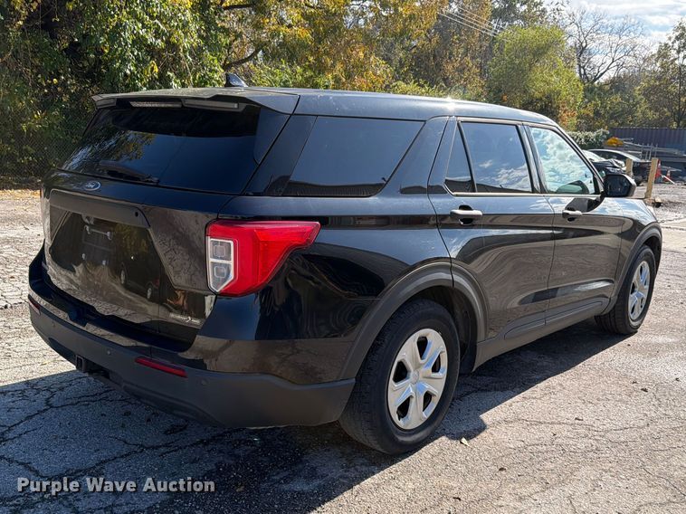 image for item FN1557 2020 Ford Explorer Police Interceptor SUV