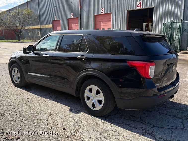 image for item FN1557 2020 Ford Explorer Police Interceptor SUV