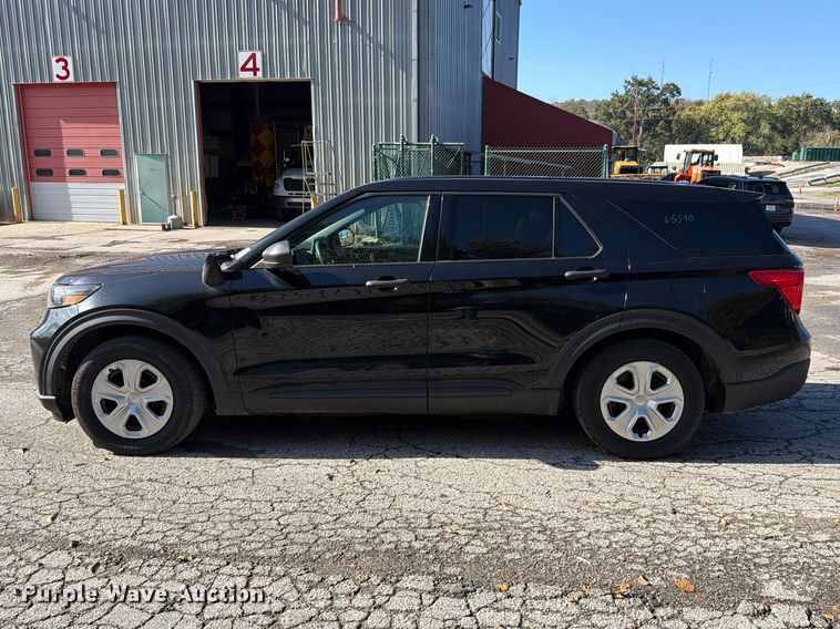 image for item FN1557 2020 Ford Explorer Police Interceptor SUV