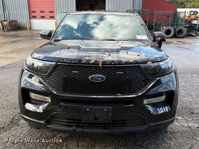 image for item FN1559 2021 Ford Explorer Police Interceptor SUV