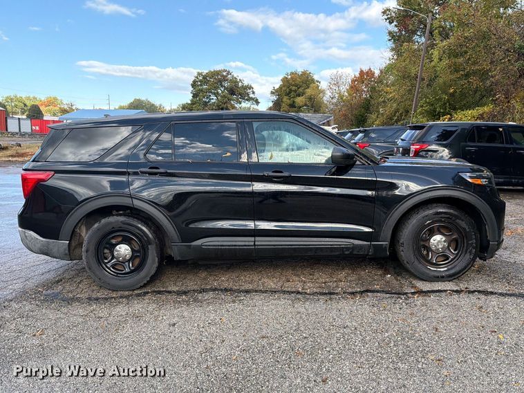 image for item FN1559 2021 Ford Explorer Police Interceptor SUV