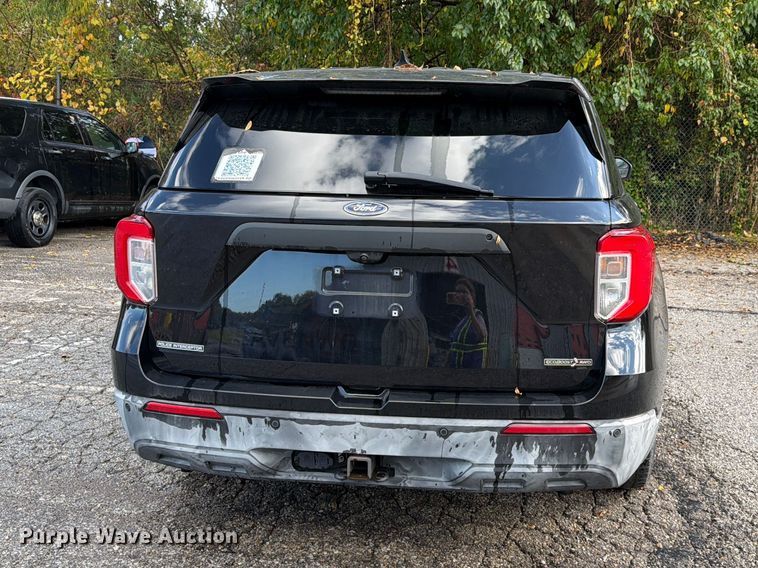 image for item FN1559 2021 Ford Explorer Police Interceptor SUV
