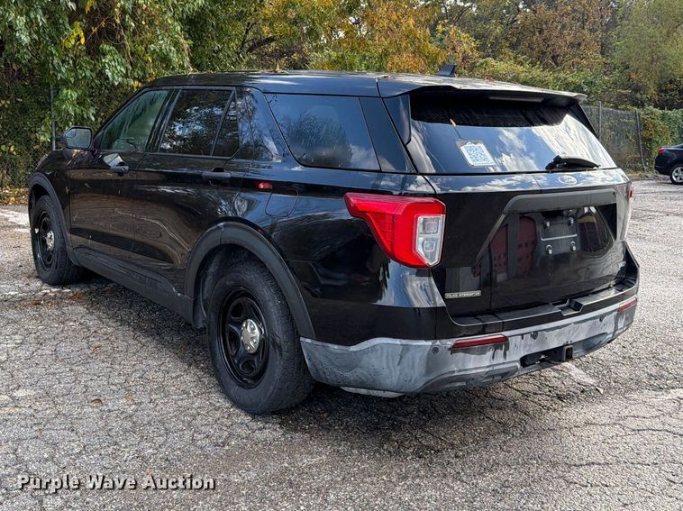 image for item FN1559 2021 Ford Explorer Police Interceptor SUV