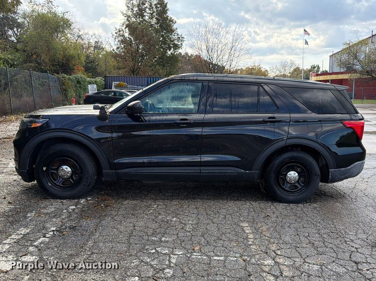 image for item FN1559 2021 Ford Explorer Police Interceptor SUV
