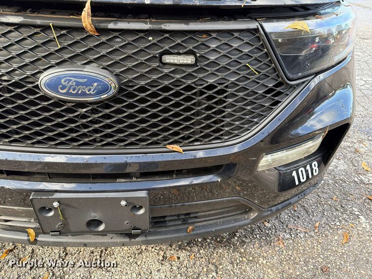 image for item FN1559 2021 Ford Explorer Police Interceptor SUV