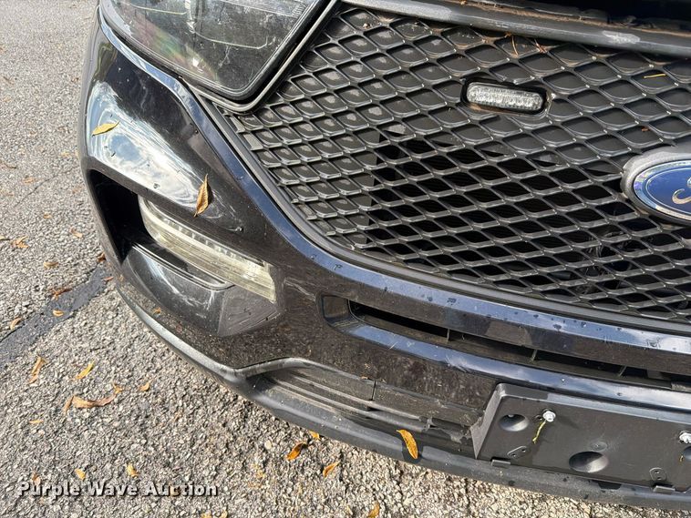 image for item FN1559 2021 Ford Explorer Police Interceptor SUV