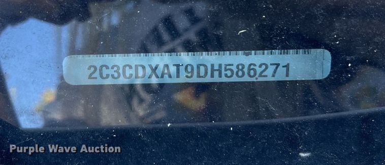 image for item FN2682 2012 Dodge Charger Police 