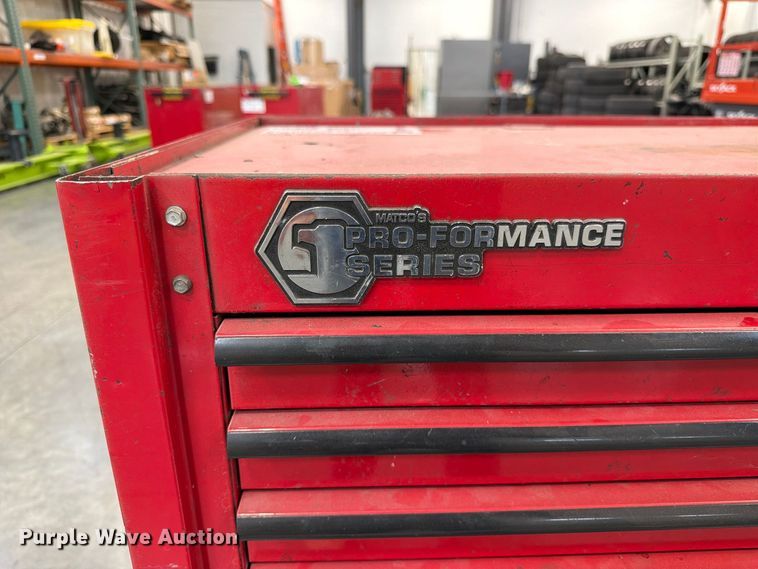 image for item FP3199 2003 Matco Tools MB3625RB tool box