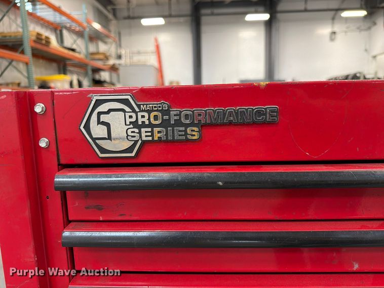 image for item FP3201 2003 Matco Tools MB3625RB tool box