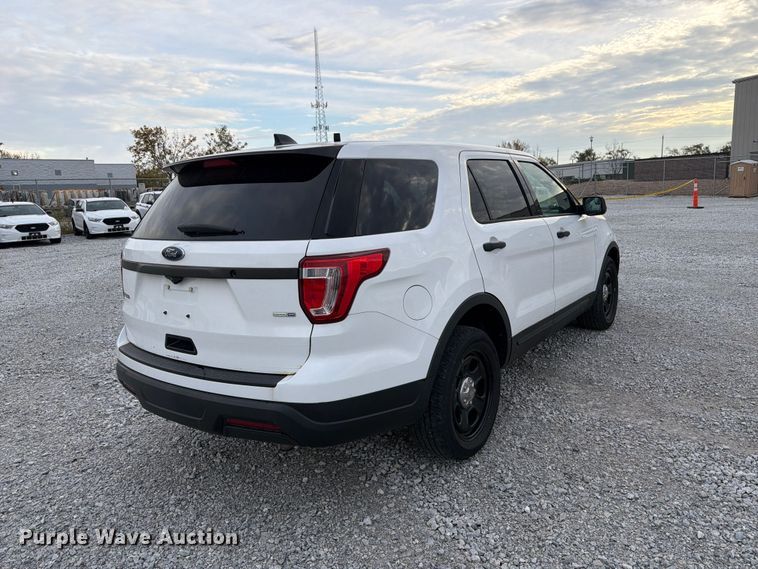 image for item FP3205 2018 Ford Explorer Police Interceptor SUV