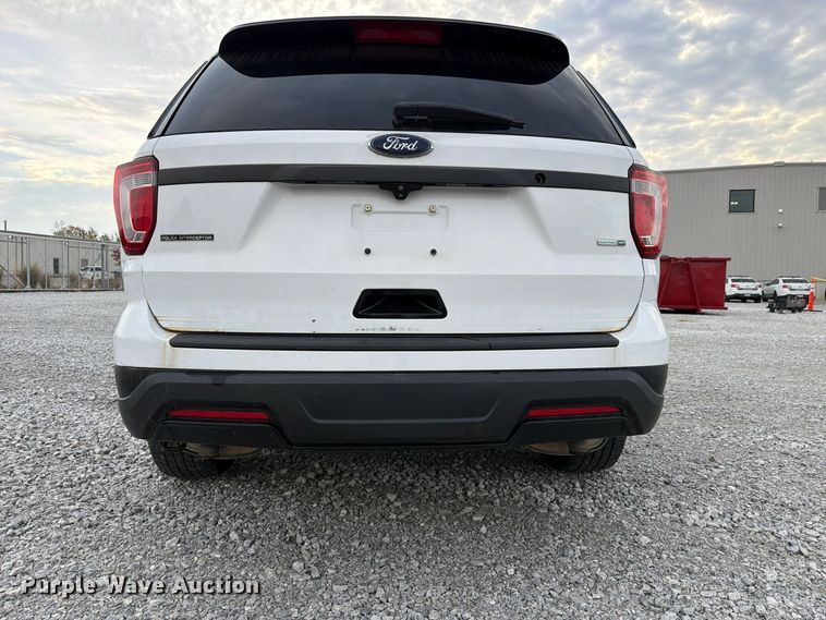 image for item FP3205 2018 Ford Explorer Police Interceptor SUV
