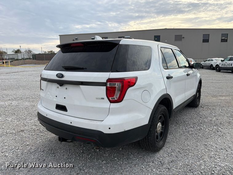 image for item FP3207 2016 Ford Explorer Police Interceptor SUV