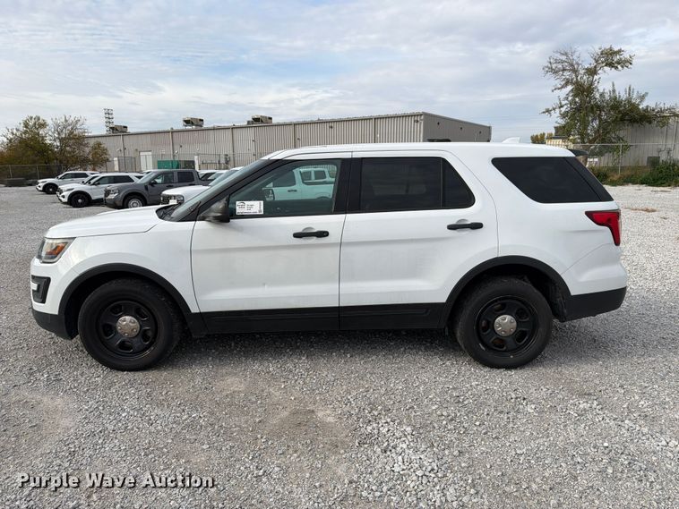image for item FP3207 2016 Ford Explorer Police Interceptor SUV