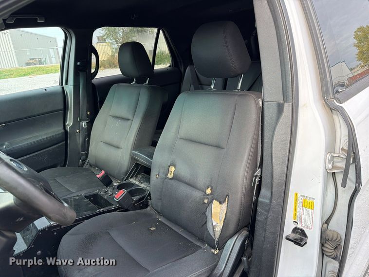 image for item FP3207 2016 Ford Explorer Police Interceptor SUV