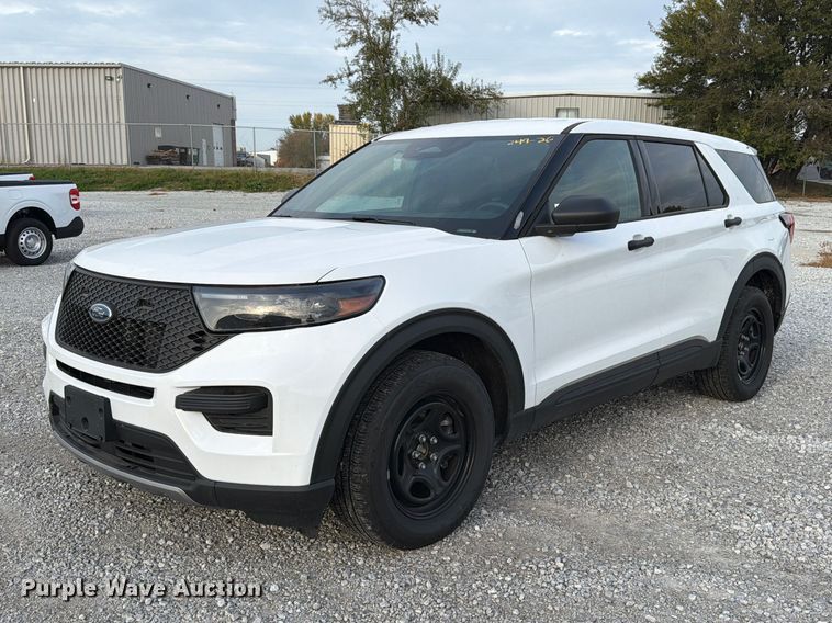 image for item FP3208 2025 Ford Explorer Police Interceptor SUV