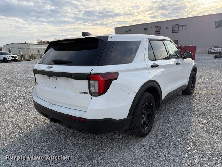 image for item FP3208 2025 Ford Explorer Police Interceptor SUV