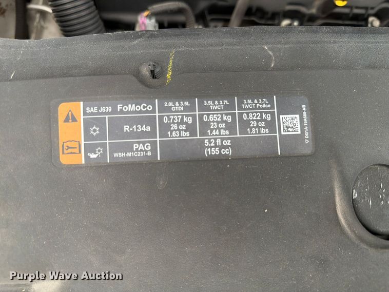 image for item FP3210 2019 Ford Taurus Police Interceptor 