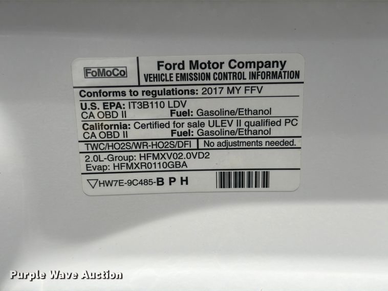 image for item FP3211 2017 Ford Focus 