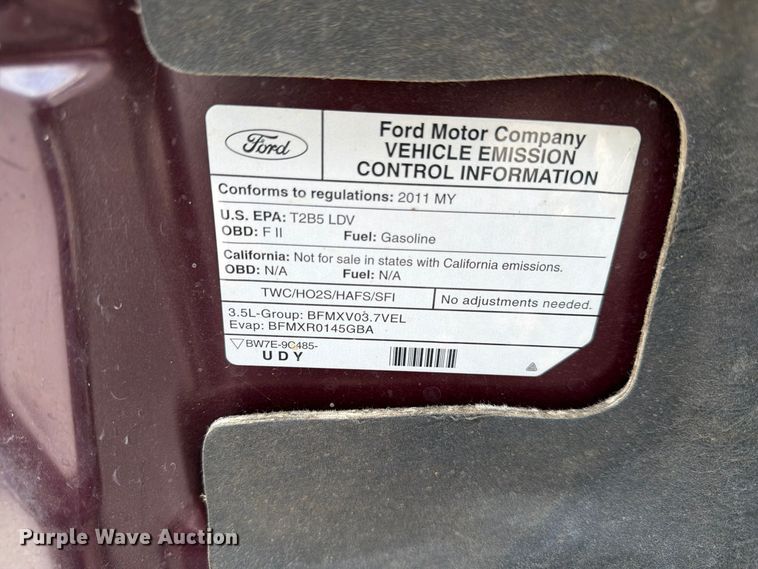 image for item FP3213 2011 Ford Taurus 