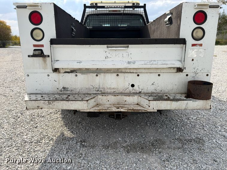 image for item FP3218 2015 Ford F250 Super Duty Crew Cab utility bed pickup truck