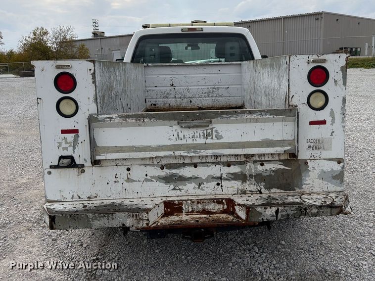 image for item FP3219 2015 Ford F250 Super Duty Ext. Cab utility bed pickup truck