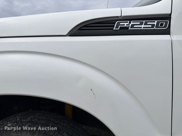 image for item FP3219 2015 Ford F250 Super Duty Ext. Cab utility bed pickup truck