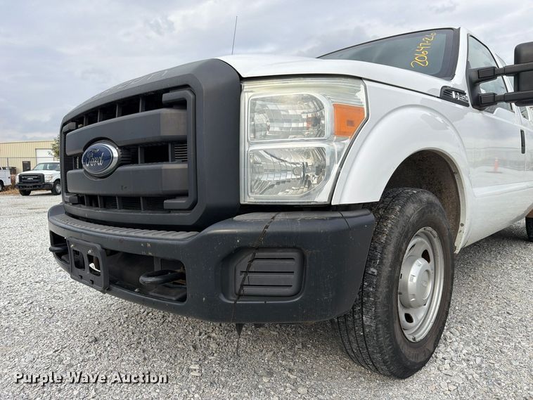 image for item FP3219 2015 Ford F250 Super Duty Ext. Cab utility bed pickup truck