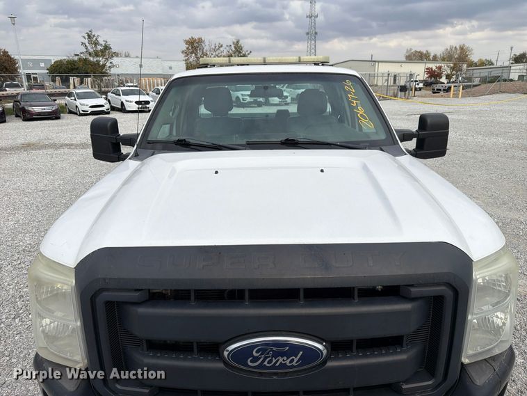 image for item FP3219 2015 Ford F250 Super Duty Ext. Cab utility bed pickup truck