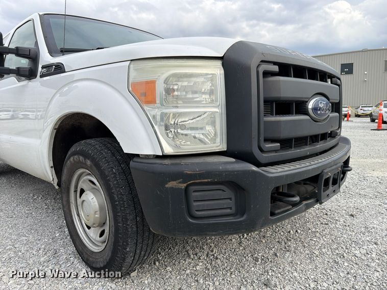 image for item FP3219 2015 Ford F250 Super Duty Ext. Cab utility bed pickup truck