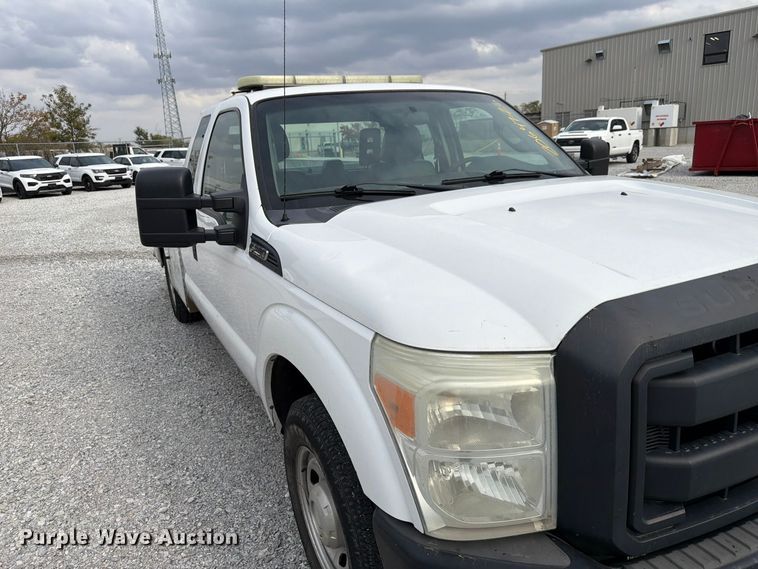 image for item FP3219 2015 Ford F250 Super Duty Ext. Cab utility bed pickup truck