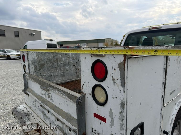 image for item FP3219 2015 Ford F250 Super Duty Ext. Cab utility bed pickup truck