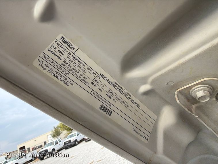 image for item FP3219 2015 Ford F250 Super Duty Ext. Cab utility bed pickup truck