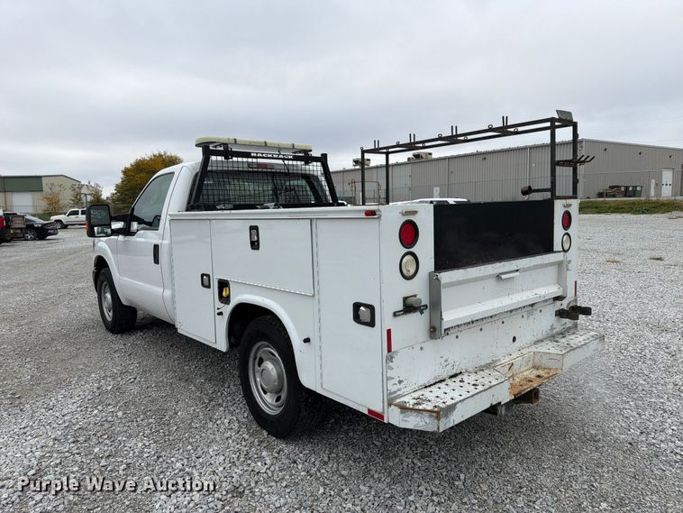 image for item FP3220 2015 Ford F250 Super Duty utility bed pickup truck