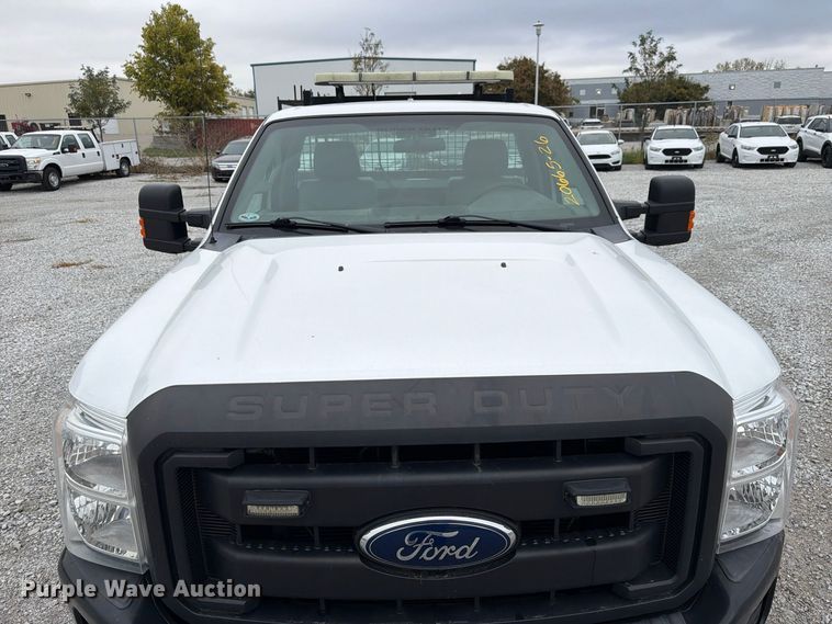 image for item FP3220 2015 Ford F250 Super Duty utility bed pickup truck
