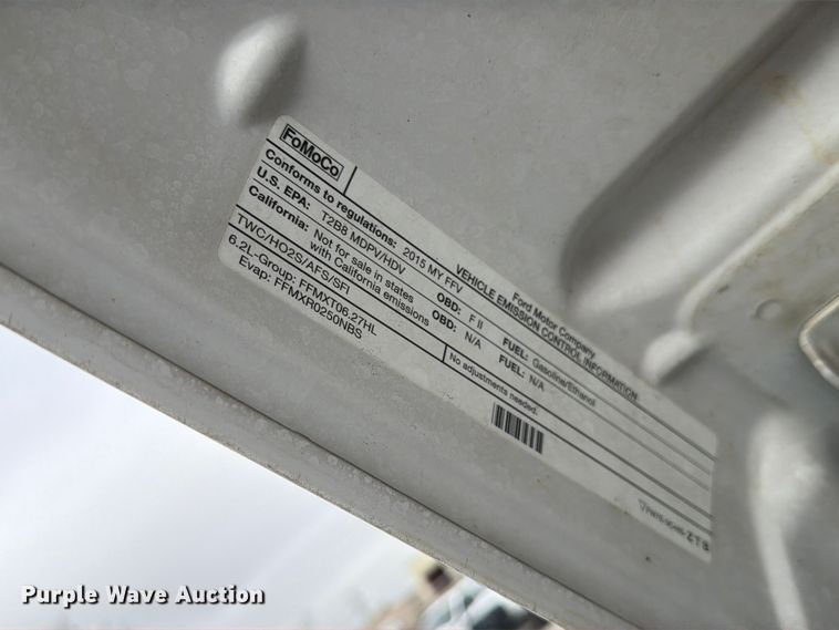 image for item FP3220 2015 Ford F250 Super Duty utility bed pickup truck