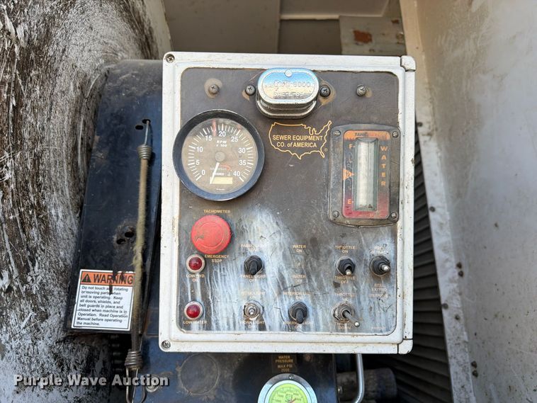 image for item FP3234 2009 Sterling Acterra sewer jetter truck