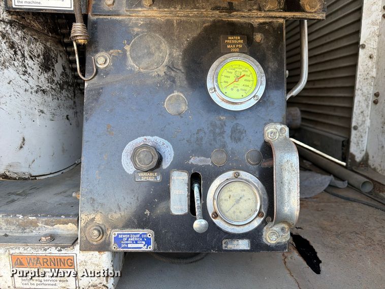 image for item FP3234 2009 Sterling Acterra sewer jetter truck