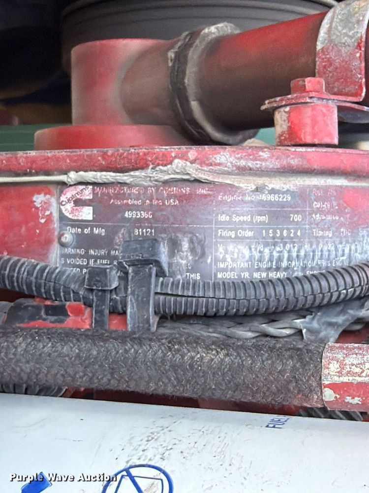 image for item FP3234 2009 Sterling Acterra sewer jetter truck