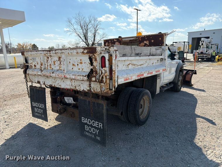 image for item FP3235 2005 Ford F450 dump truck