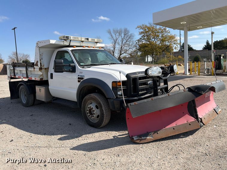 image for item FP3236 2008 Ford F450 dump truck