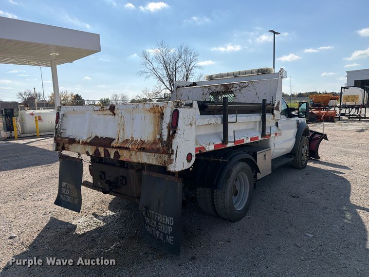 image for item FP3236 2008 Ford F450 dump truck