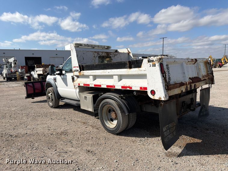 image for item FP3236 2008 Ford F450 dump truck