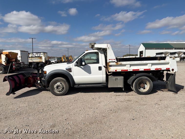 image for item FP3236 2008 Ford F450 dump truck
