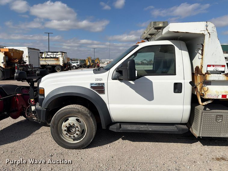 image for item FP3236 2008 Ford F450 dump truck